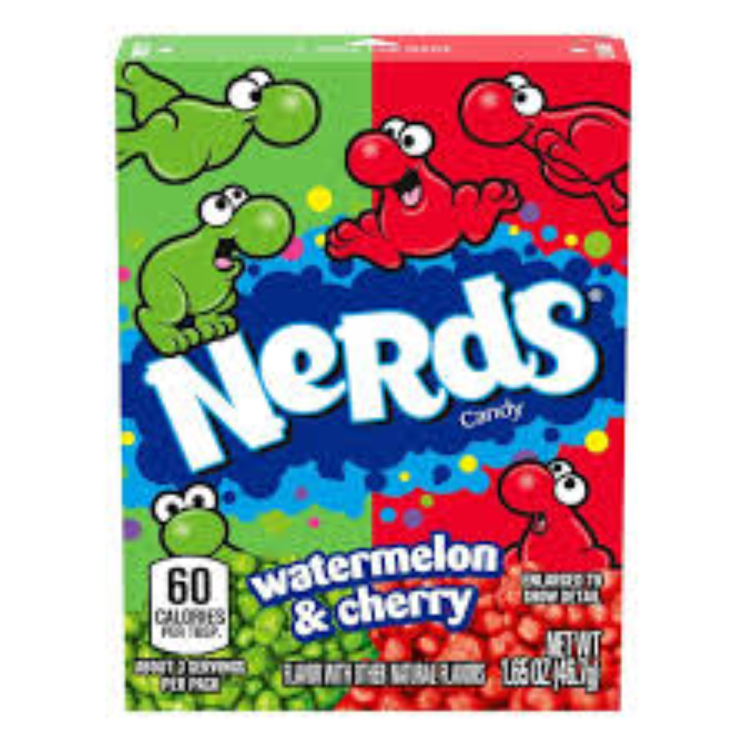 NERDS WATERMELON CHERRY 46.7G